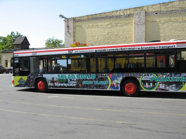 Reklama na  autobusach